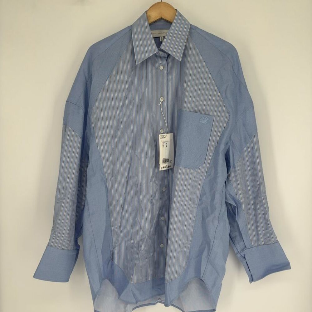 Stella McCartney x H&M OVERSIZED PANELED POPLIN SHIRT